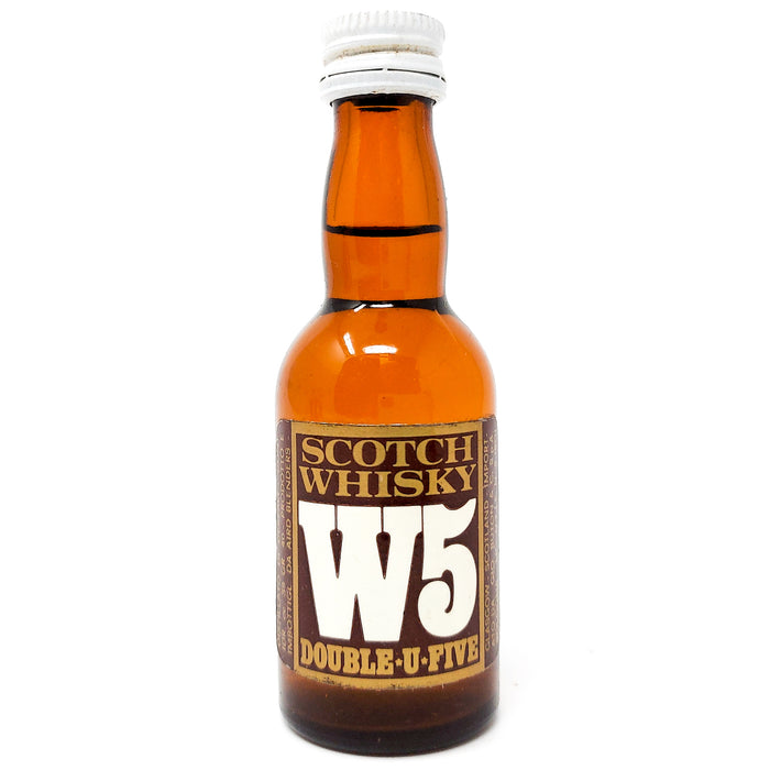 W5 Blended Scotch Whisky, Miniature, 5cl, 40% ABV