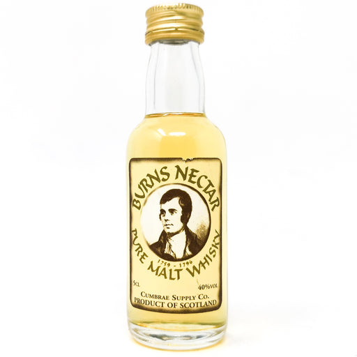 Burns Nectar Malt Liqueur, Miniature, 5cl, 40% ABV (6788076535871)