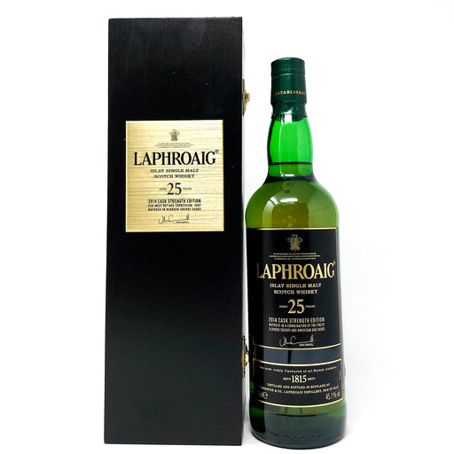 Laphroaig 25 Year Old 2013 Cask Strength Edition Scotch Whisky, 75cl, 45.1% ABV (7120770465855)