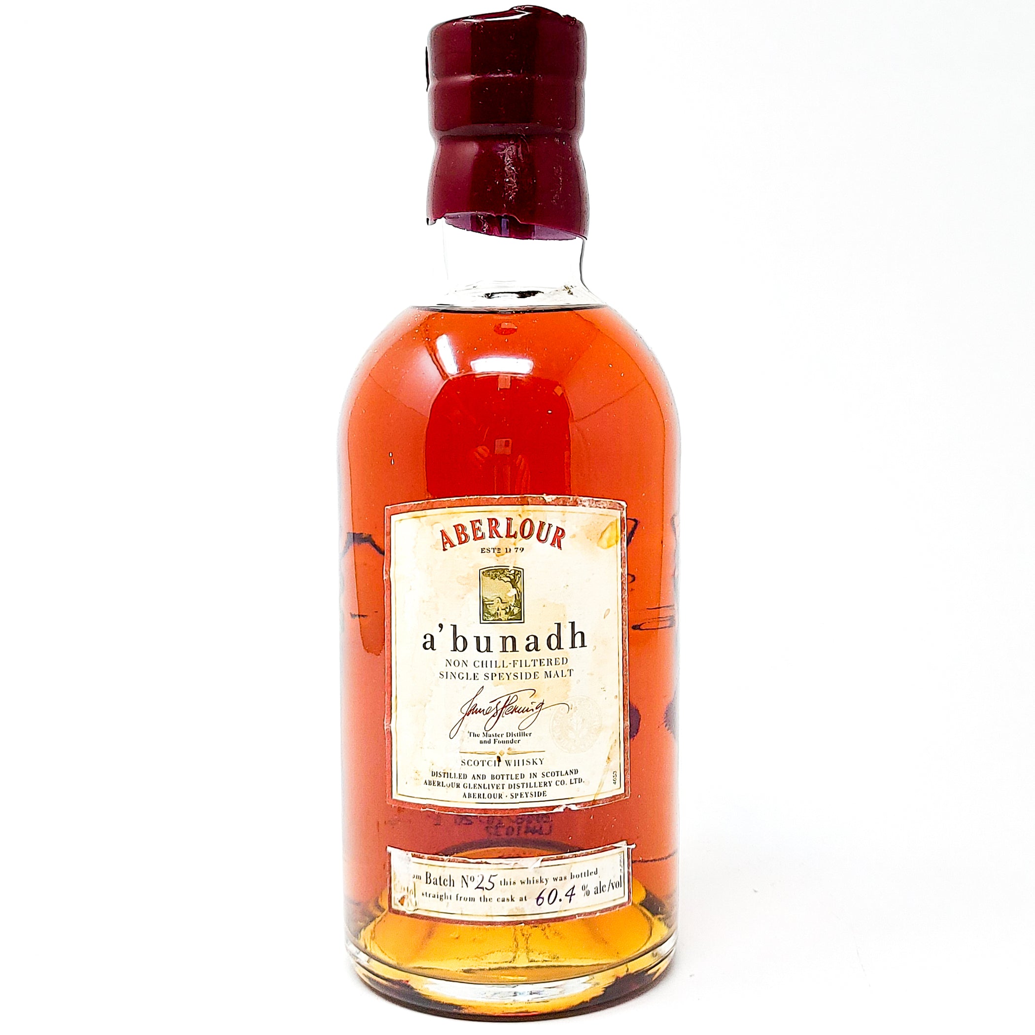Aberlour A'Bunadh Batch 25 – Speyside Cask Strength