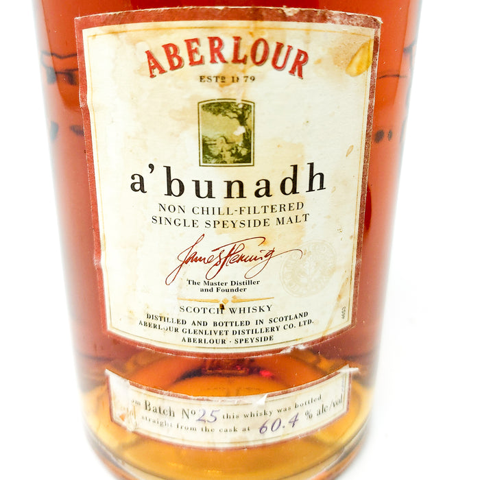 Aberlour A'Bunadh Batch #25 Single Malt Scotch Whisky, 70cl, 60.4% ABV (7123758383167)