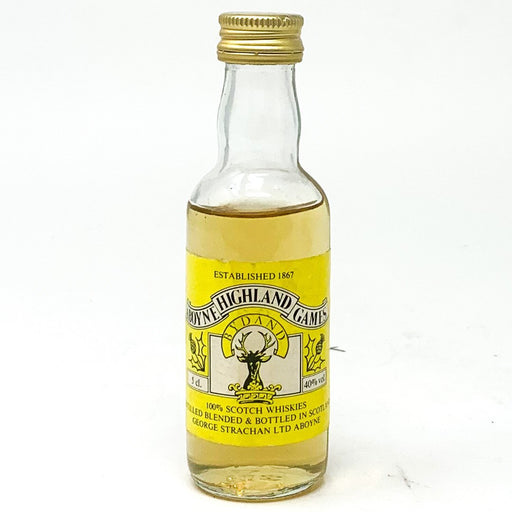 Aboyne Highland Games Scotch Whisky, Miniature, 5cl, 40% ABV - Old and Rare Whisky (4957499392063)