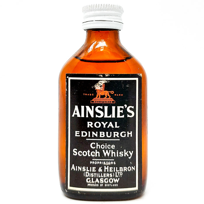 Ainslie's Royal Edinburgh Scotch Whisky, Miniature, No Strength or Capacity stated. (7004097249343)