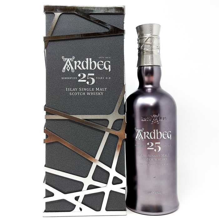 Ardbeg 25 Year Old Single Malt Scotch Whisky, 70cl, 46% ABV (6538140221503)