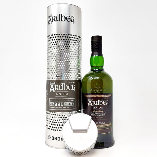 Ardbeg An Oa with BBQ Smoker Single Malt Scotch Whisky, 70cl, 46.6% ABV (7009293434943)
