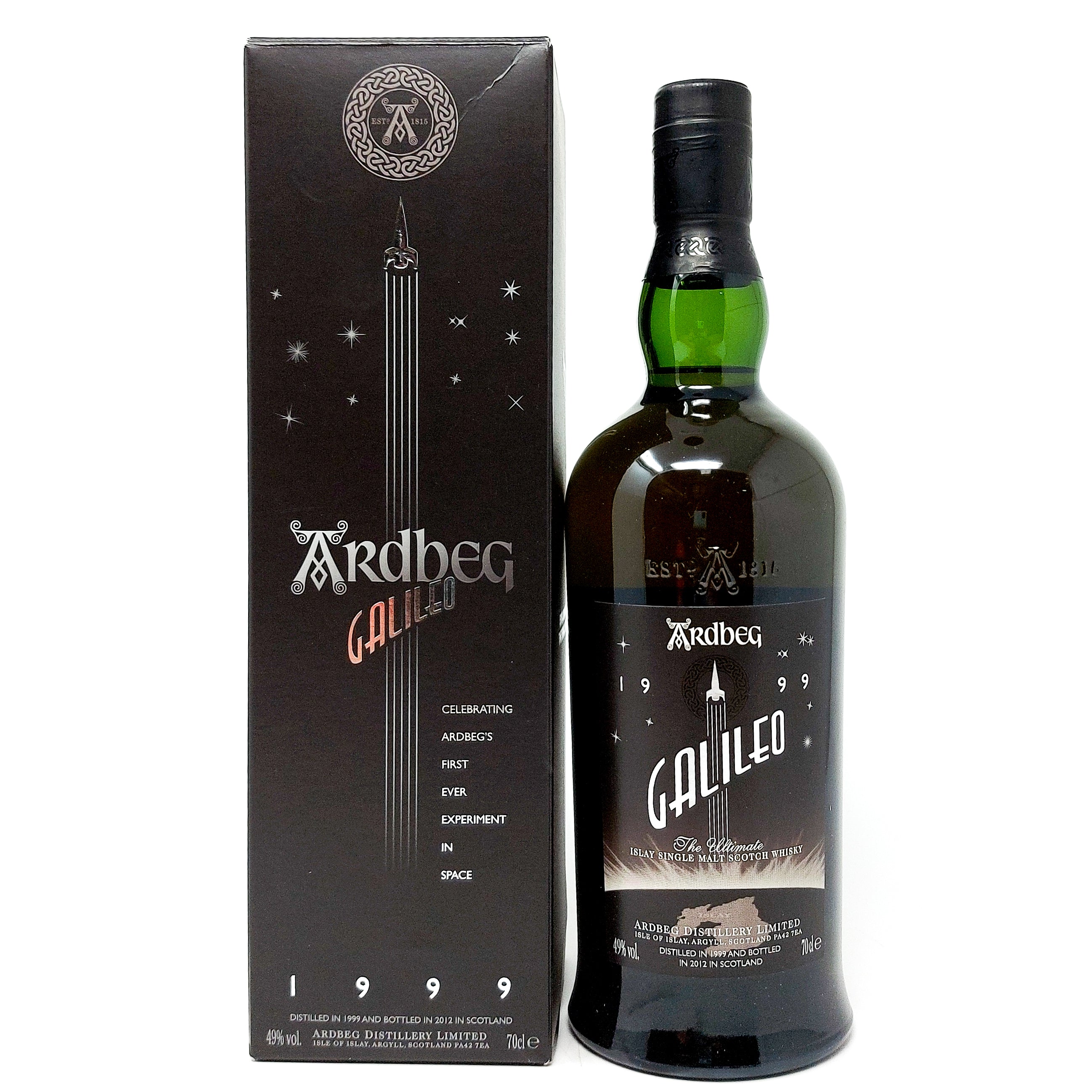 アードベック ガレリオ　Ardbeg Galileo Ardbeg Galileo 1999 Single Malt Whisky - Limited Edition 70cl