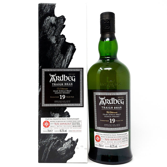 Ardbeg 19 Year Old Traigh Bhan Batch #2 Single Malt Scotch Whisky, 70cl, 46.2% ABV
