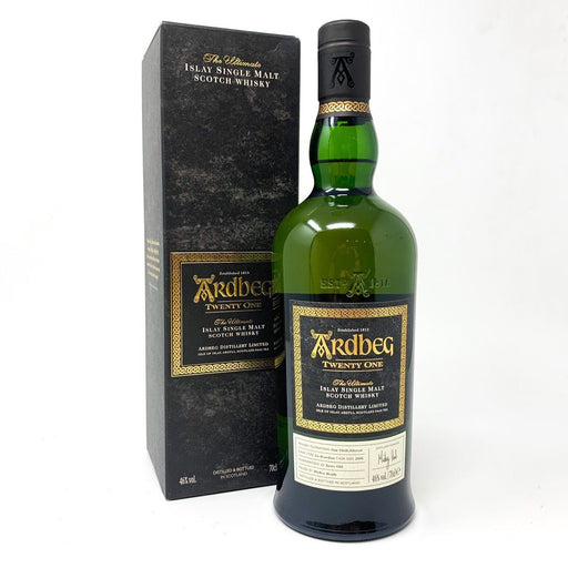 Ardbeg Twenty One Single Malt Scotch Whisky 70cl, 46% ABV - Old and Rare Whisky (1802064724031)
