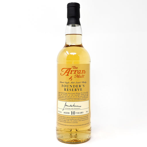 Arran Founder's Reserve 10 Year Old Single Malt Scotch Whisky, 70cl, 43% ABV (7009509343295)