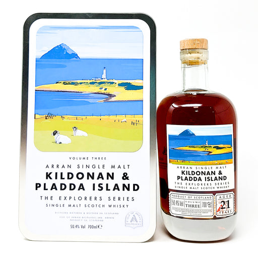 Arran 21 Year Old Kildonan & Pladda Island Single Malt Scotch Whisky, 70cl, 50.4% ABV (4903922040895)