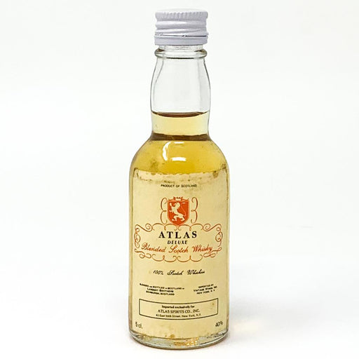 Atlas Deluxe Blended Scotch Whisky, Miniature, 5cl, 40% ABV - Old and Rare Whisky (4808232730687)
