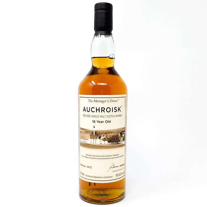 Auchroisk 16 Year Old The Manager's Dram Single Malt Scotch Whisky, 70cl, 55.6% ABV (1588217479231)