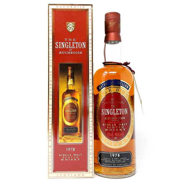 Singleton of Auchroisk 1978 Single Malt Scotch Whisky, 75cl, 40% ABV