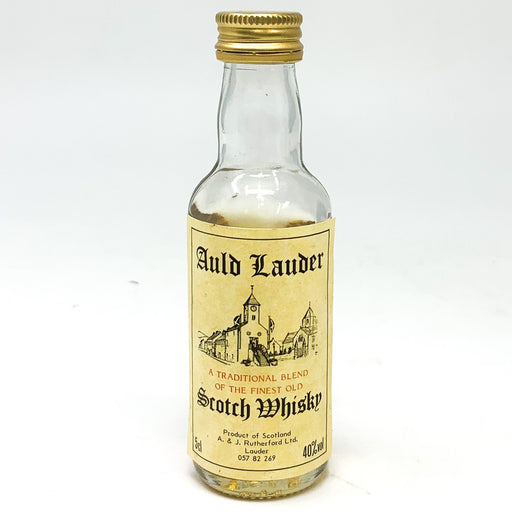 Auld Lauder Scotch Whisky, Miniature, 5cl, 40% ABV - Old and Rare Whisky (6667091771455)