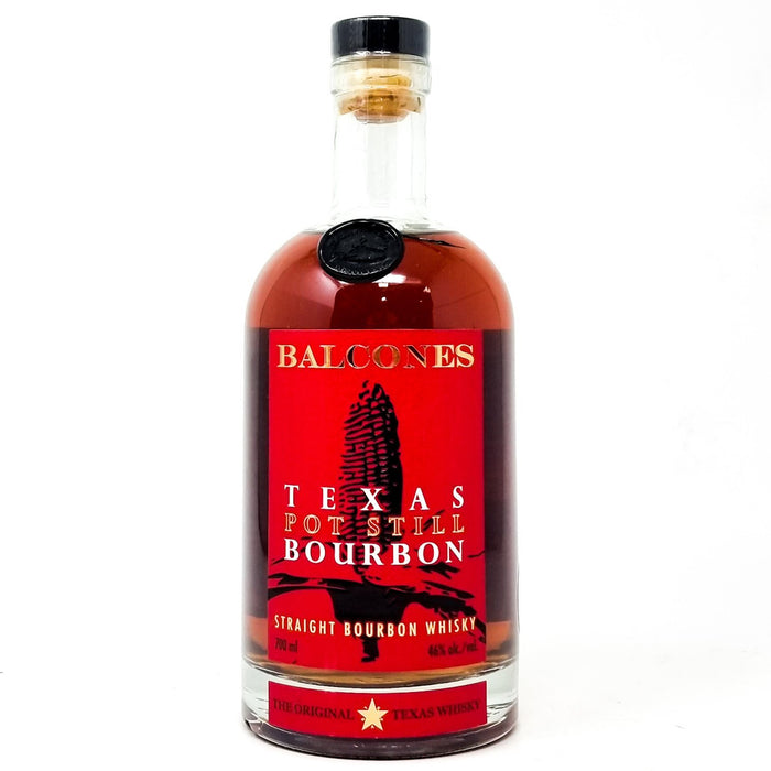 Balcones Texas Pot Still Straight Bourbon Whiskey 70cl, 46% ABV - Old and Rare Whisky (6802426658879)