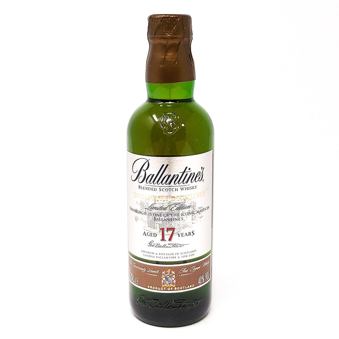 Ballantine's 17 Year Old Signature Distillery Glenburgie Blended Scotch Whisky, 20cl, 40% ABV - Old and Rare Whisky (6953136881727)