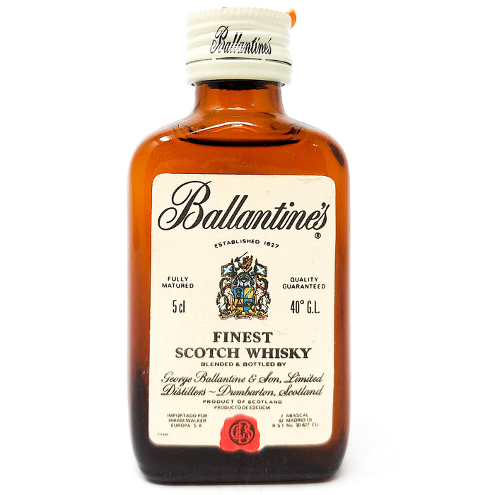Ballantine's Blended Scotch Whisky, Miniature, 5cl, 40% ABV (7004141453375)