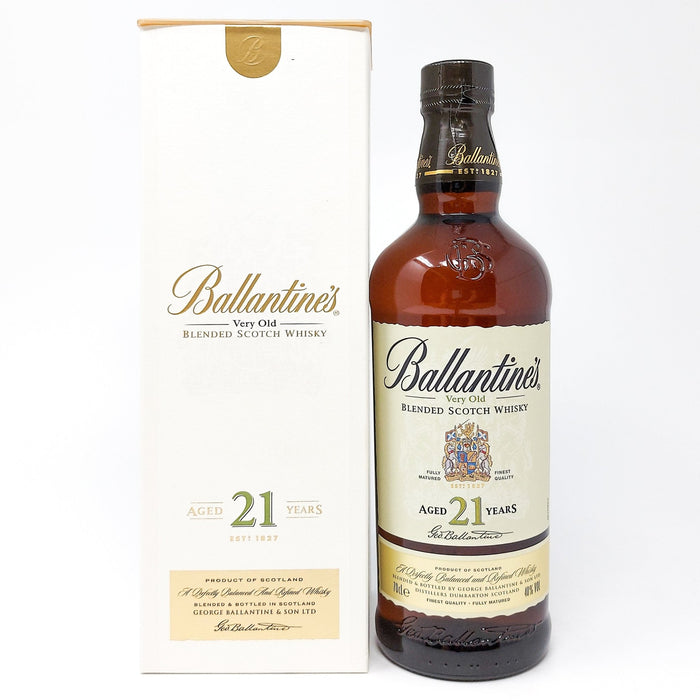 Ballantine's Very Old 21 Year Old Blended Scotch Whisky, 70cl, 40% ABV - Old and Rare Whisky (1339375321192)