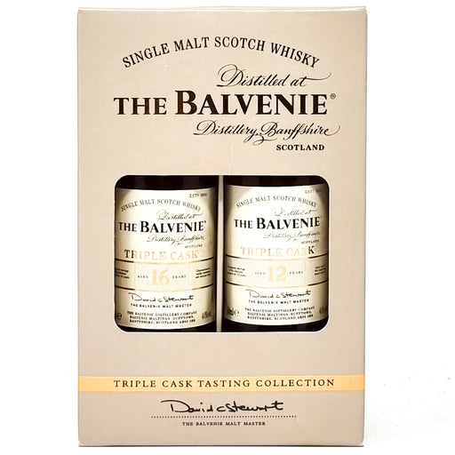 Balvenie Triple Cask Tasting Collection Single Malt Scotch Whisky 2 x 5cl, 40% ABV - Old and Rare Whisky (6859839799359)