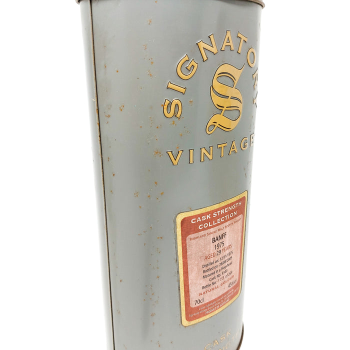 Banff 1975 29 Year Old Signatory Vintage Single Malt Scotch Whisky, 70cl, 45% ABV