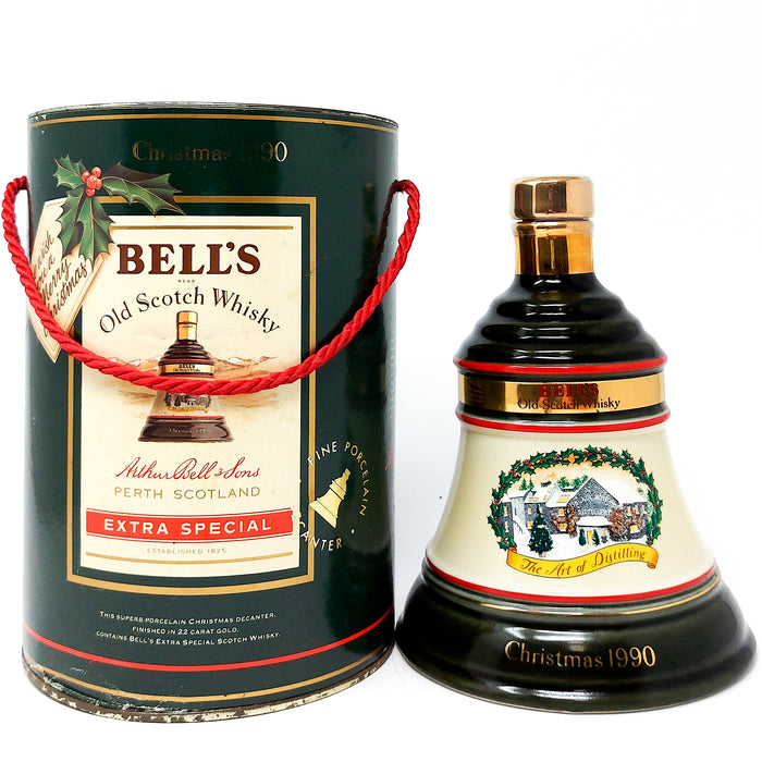Bell's 1990 Christmas Decanter Blended Scotch Whisky, 75cl, 43% ABV