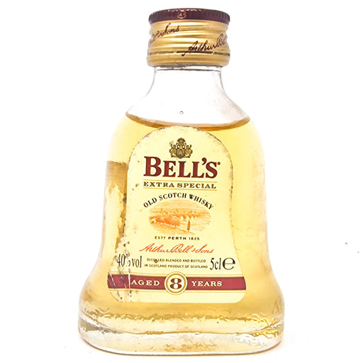 Bells 8 Year Old Scotch Whisky, Miniature, 5cl, 40% ABV - Old and Rare Whisky (6904521293887)