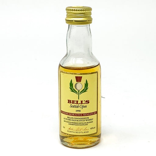 Bell's Scottish Open 1990 Commemorative Miniature, 3cl, 40% ABV - Old and Rare Whisky (4940869763135)