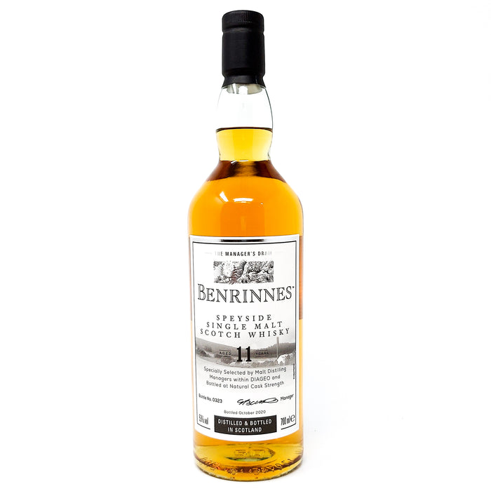 Benrinnes 11 Year Old The Manager's Dram Single Malt Scotch Whisky, 70cl, 53% ABV (7025551048767)