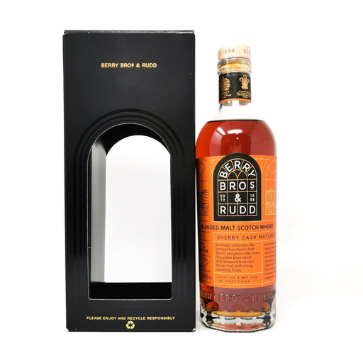 Berry Bros. & Rudd Sherry Cask Matured Blended Malt Scotch Whisky, 70cl, 44.2% - Old and Rare Whisky (6856847556671)