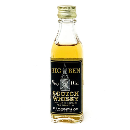 Big Ben Very Old Scotch Whisky, Miniature, 5cl, 40% ABV - Old and Rare Whisky (4914777423935)