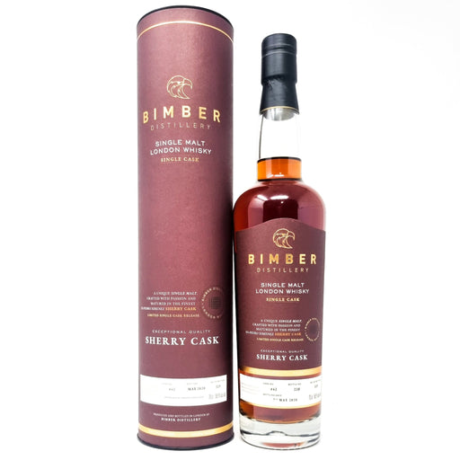 Bimber Sherry Cask No.2 Single Malt London Whisky 70cl, 58.1% ABV - Old and Rare Whisky (6837138260031)