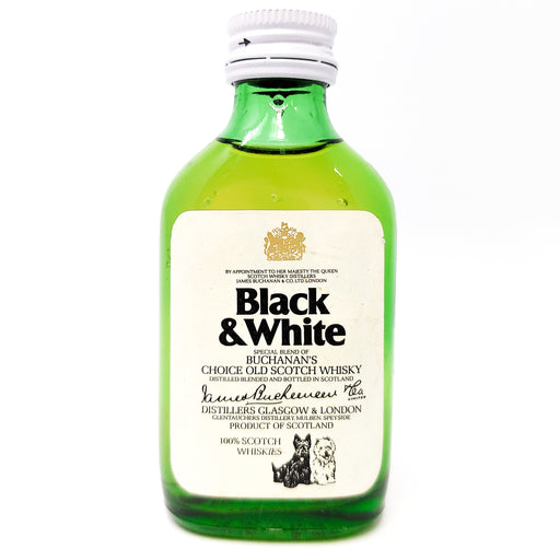 Black & White Blended Scotch Whisky, Miniature, No Strength or Capacity Stated (7004649291839)