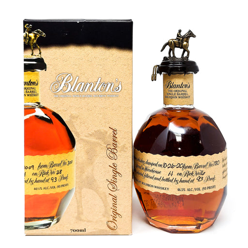 Blanton's Original Single Barrel Bourbon Whiskey, 3cl Sample, 46.5% ABV (7022841528383)