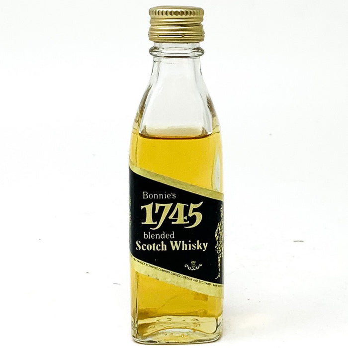 Bonnie's 1745 Blended Scotch Whisky, Miniature, 5cl, 40% ABV - Old and Rare Whisky (4932612063295)