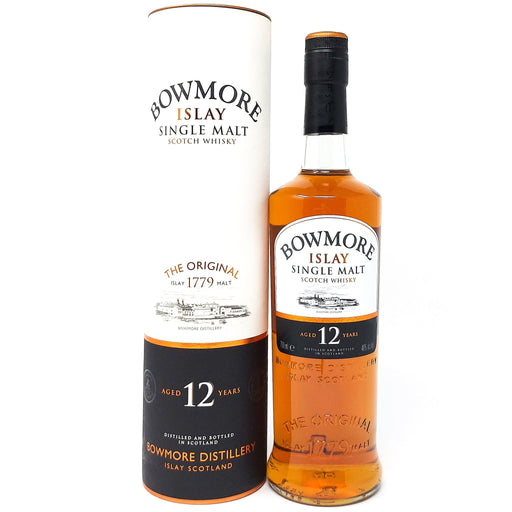 Bowmore 12 Year Old Scotch Whisky, 70cl, 40% ABV - Old and Rare Whisky (6937012338751)