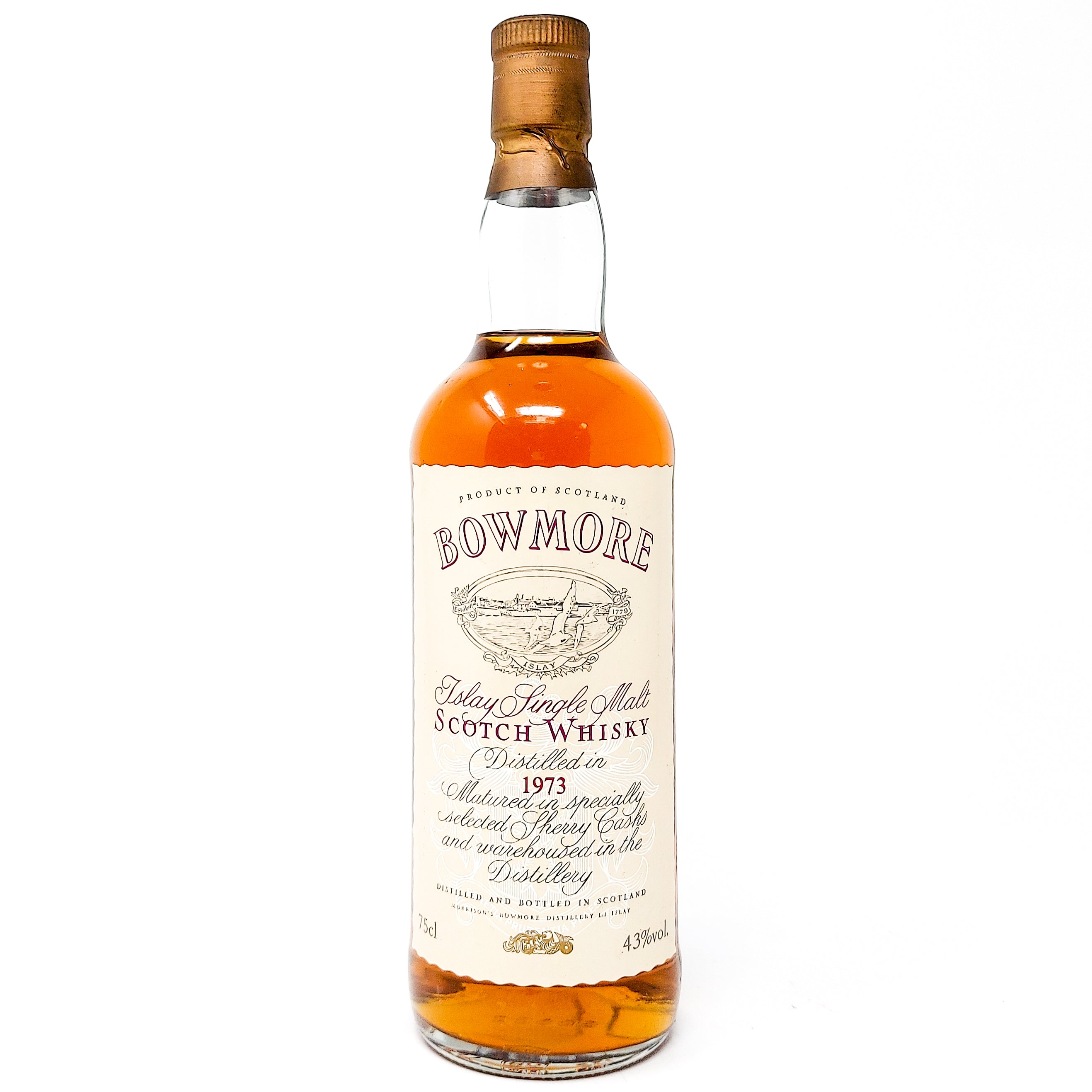 Bowmore 1973 Sherry Cask Whisky - Exclusive, Rare Single Malt