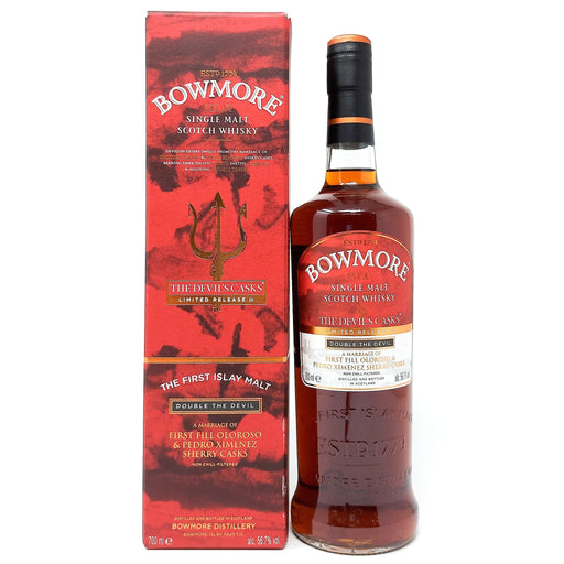 Bowmore Devil's Casks Batch III Single Malt Scotch Whisky, 70cl 56.7% ABV - Old and Rare Whisky (1606848610367)
