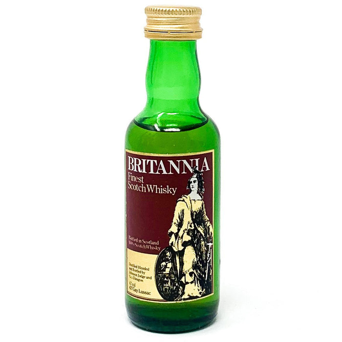Britannia Finest Scotch Whisky, Miniature, 4.7cl, 43% ABV - Old and Rare Whisky (4822896541759)