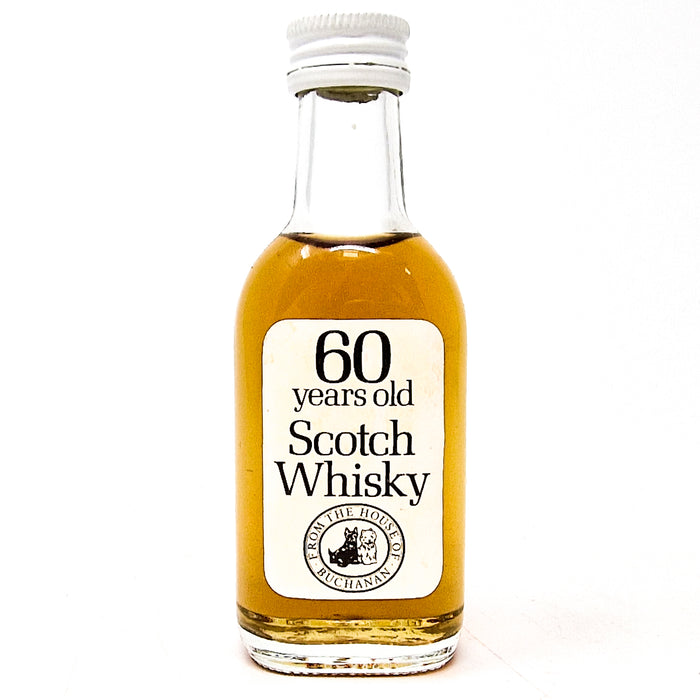 Buchanan 60 Year Old Scotch Whisky, Miniature, 5cl