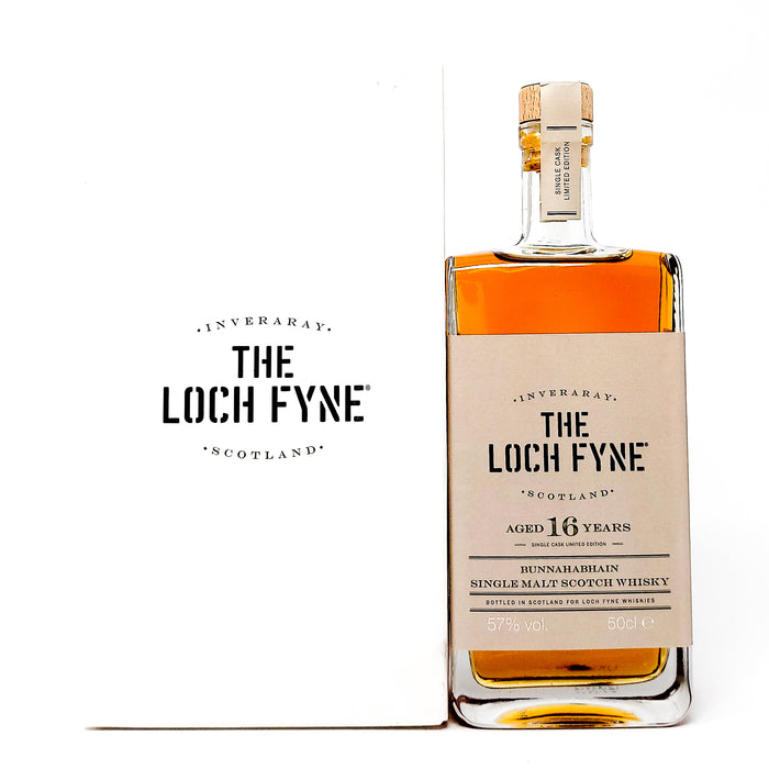 Bunnahabhain 2001 16 Year Old Loch Fyne Single Malt Scotch Whisky, 50cl, 57% ABV