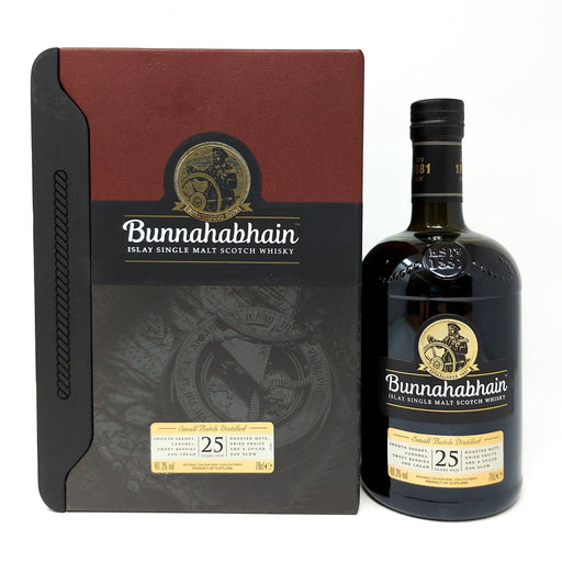 Bunnahabhain 25 Year Old Small Batch Single Malt Islay Scotch Whisky - 70cl, 46.3% ABV - Old and Rare Whisky (6935950164031)