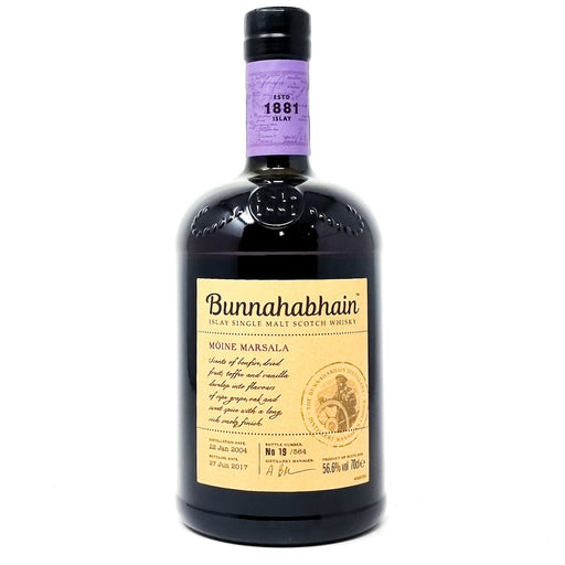 Bunnahabhain Moine Marsala Single Malt Scotch Whisky 70cl, 56.6% ABV - Old and Rare Whisky (6856938160191)