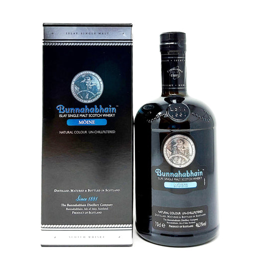 Bunnahabhain Moine Single Malt Scotch Whisky, 70cl, 46.3% ABV - Old and Rare Whisky (6976824377407)