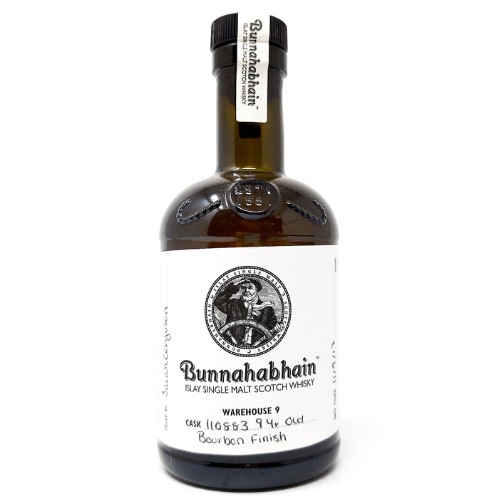 Bunnahabhain 9 Year Old Hand Filled 2017 Bourbon Finish Single Malt Scotch Whisky, Half Bottle, 20cl, 58.1% ABV
