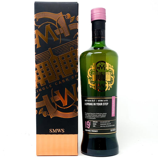 Bushmills 2001 SMWS 19 Year Old Irish Whiskey, 70cl, 54.6% ABV - Old and Rare Whisky (6585340428351)