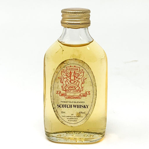 Canmore Blended Scotch Whisky, Miniature, 5cl, 40% ABV - Old and Rare Whisky (6653963173951)