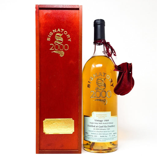 Caol Ila 11 Year Old Vintage 1989 Singatory Islay Scotch Whisky, 150cl, 43% ABV - Old and Rare Whisky (4751469740095)
