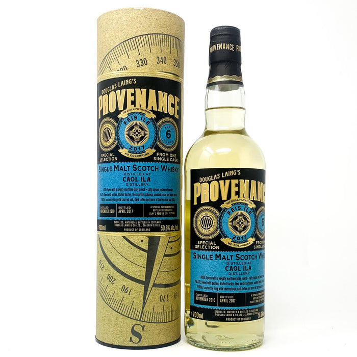 Caol Ila 2010 Provanance 6 Year Old Feis Ile 2017 Scotch Whisky, 70cl, 50.6% ABV - Old and Rare Whisky (1656930992191)