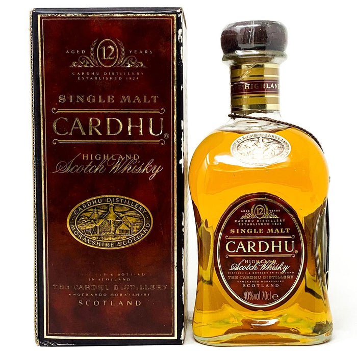 Cardhu 12 Year Old Highland Single Malt Scotch Whisky, 70cl, 40% ABV - Old and Rare Whisky (6850179039295)