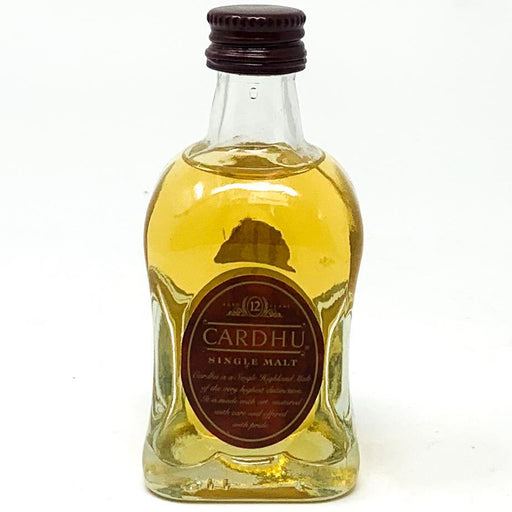 Cardhu 12 Year Old Scotch Whisky, Miniature, 5cl, 40% ABV - Old and Rare Whisky (4926776115263)